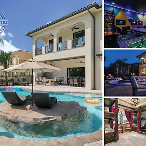 Dreamy 9 Bedroom Retreat In Orlando6542 Villa *