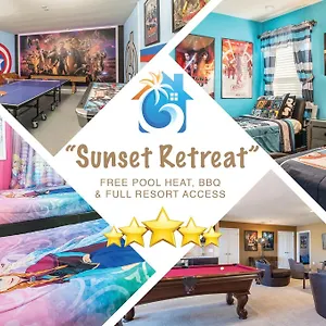 Sunset Retreat - 9 Bed Stunning Pool *