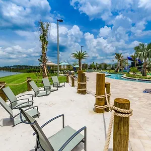 Lakeview W Private Pool Free Water Park Feriehus Kissimmee