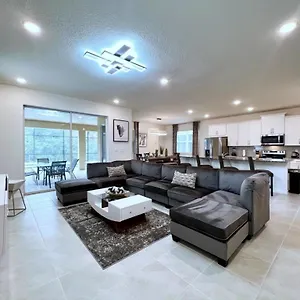 Beautifully Decorated 7br Pool In Solara-1909tpc Vila *
