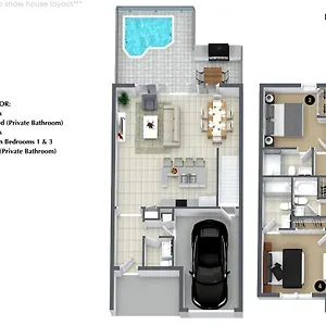 4 Bedrooms- 3,5 Bathrooms- Le Reve 4423 Lr Kissimmee