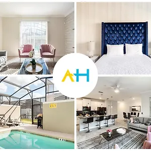 Feriehus Dazzling Thematic 4br With Waterpark & Private Pool Kissimmee