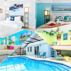 Villa Beautiful Tropical With Private Heated And Chilled Pool Kissimmee