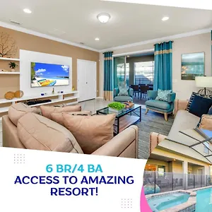 Modern Home, Private Pool. Sleeps 15 Ww102 Holiday home Kissimmee