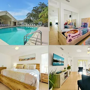 Spacious W/ Pool,gym Near & Seaworld