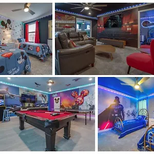 9 Bedroom Family Friendly Retreat -champions Gate *