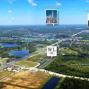 3 Bedroom Townhouse Fits 8, 10' To Parks! Дом отдыха Киссимми