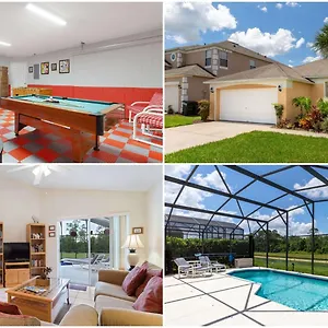Waterside - Family 4 Bed Emerald Island Pool That's Close To World Tatil Evi Kissimmee