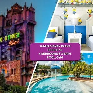 10 Minutes Disney, 4 Bb, 3 Bt, Pool & *