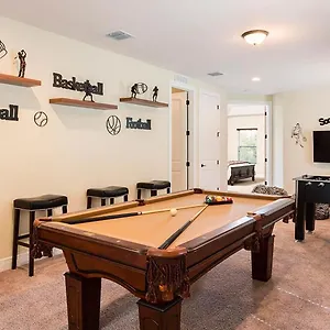 Сasa de vacaciones Sleek 5 Bdrm With Theater At Reunion Kissimmee
