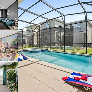 The Perfect With A Beautiful Private Pool Orlando 6117 Villa Kissimmee