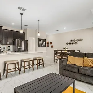 ヴィラ Beautiful Townhome With First Class Amenities On Champions Gate Orlando Townhome 6297 キシミー