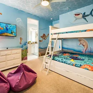 5 Star On Orlando's Exclusive Reunion And Orlando 4598 Villa Kissimmee