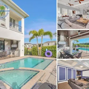 Elegant Oasis: 5 Bed In Orlando6633 Kissimmee