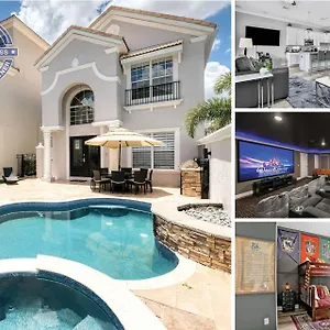 Luxurious 5 Bedroom In Orlando6603 Villa