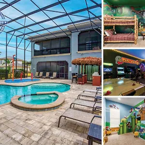 8br Villa: Your Haven In Orlando6561 别墅 基西米