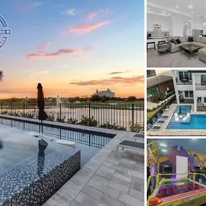 Luxurious 8 Bedroom In Orlando6554 Kissimmee