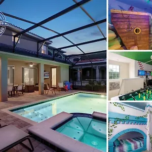 Stunning Orlando Retreat For Large Groups6552 Villa *