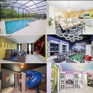 Brand New 12br Mansion Pool Game Casa vacanze *