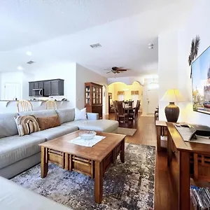 Дом отдыха Lovely Lakeside 4-bed Pool At Sol-3125 Киссимми