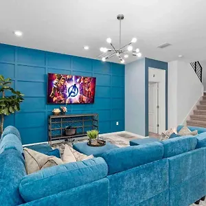Super Blue- Sleeps 24 W Pool & Movie Loft