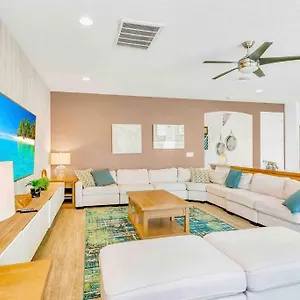 度假居 Super Size - 11bdr Spacious W Pool & Hot Tub 基西米