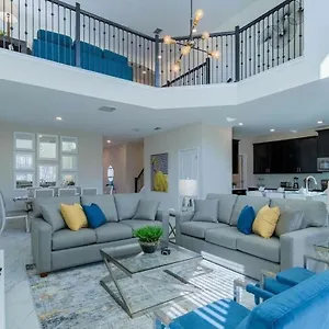 Modern 5br Pool&spa Water Park Near Willa *