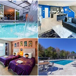 Dream Townhouse With Splash Pool At Le Reve 4439 Feriehus Kissimmee