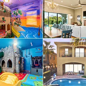 Dom wakacyjny Luxury Family Professionally Furnished Ultra Comfortable Beds Epic Mario Game Themed Bedrooms Heated Pool And Outdoor Grill Golf Course View *