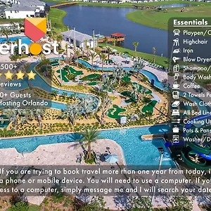 G - New 5 Bedroom - 5 Miles To - Free Water Park - Private Pool Дом отдыха