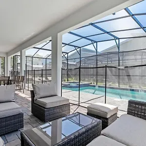 Superior 9 Bed Games Room, Pool Themed Rooms! Tatil Evi Kissimmee