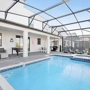 Private Poolspa Gameroom Near Wdw Sleeps 25 Киссимми