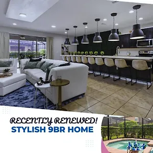 Дом отдыха Comfortable Vacation Great Pool/spa Sleeps 20