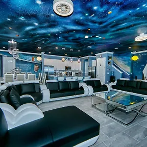 5 Star Mansion With Private Pool On Veranda Palms Orlando Mansion 5377 Villa *