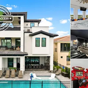 Villa Beautiful Mansion With Private Pool On Reunion And Orlando Mansion 5104