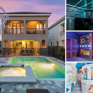 Exquisite 5 Bedroom Retreat In Orlando6592 Villa